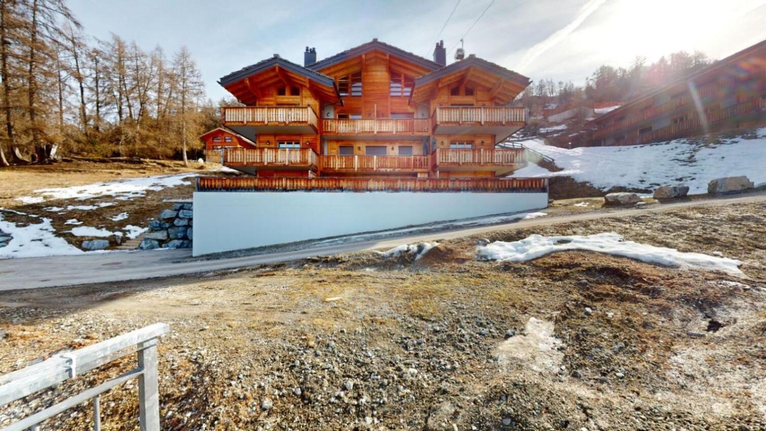 Hauts De Veysonnaz Sauna & View Apartments Exteriér fotografie